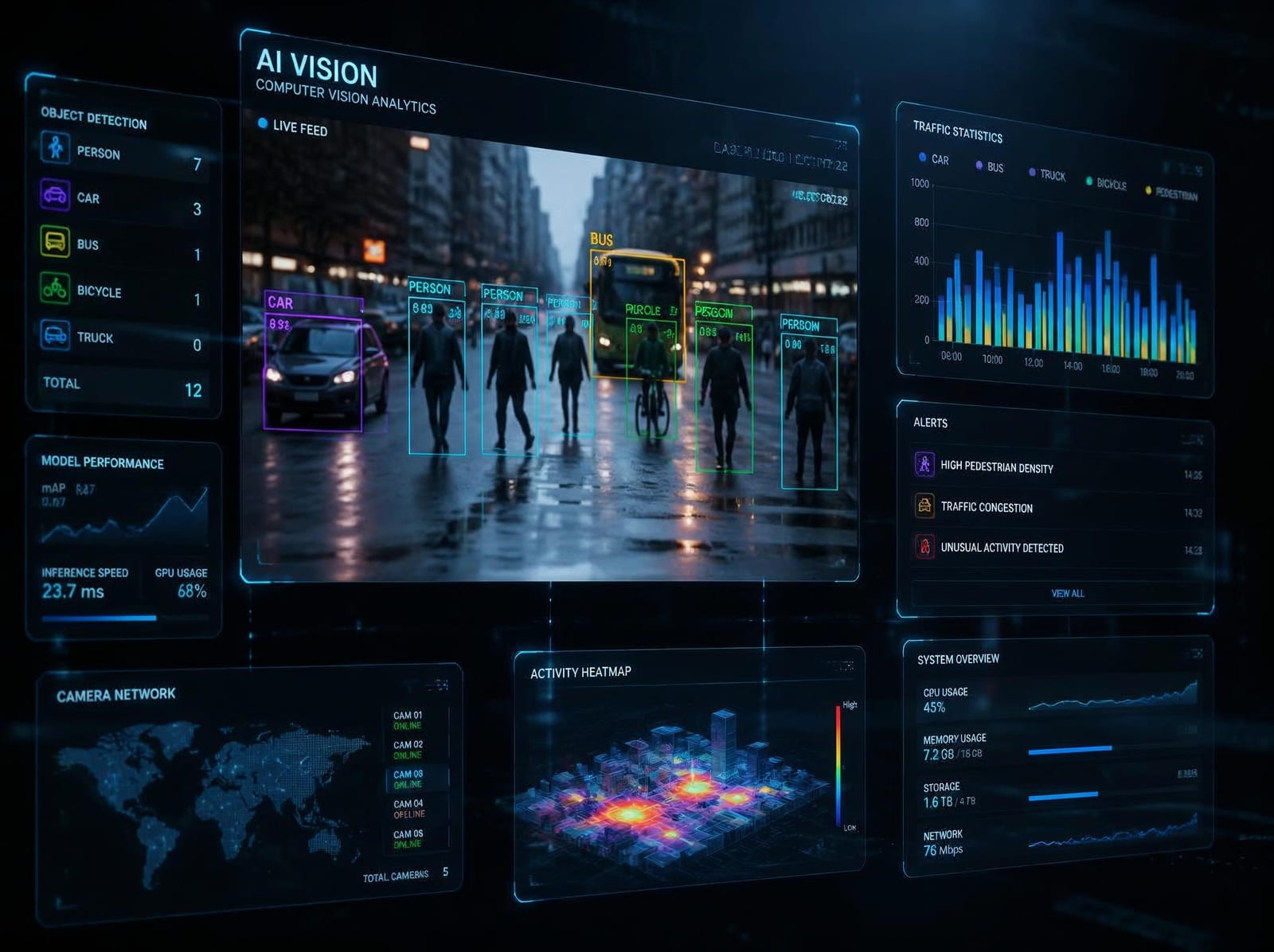 Tracsens dashboard